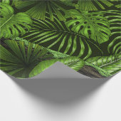 Jungle-Blätter Geschenkpapier (Ecke)