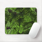 Jungle-Blätter Mousepad (Mit Mouse)