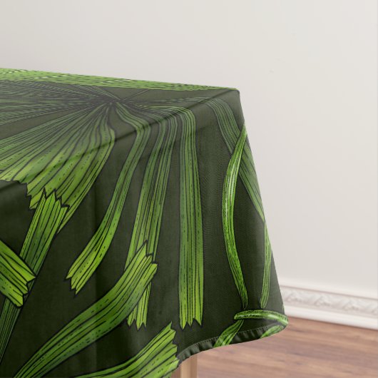 Jungle-Blätter Tischdecke (Beispiel)