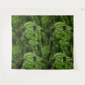 Jungle-Blätter Wandteppich (Vorderseite (Horizontal))