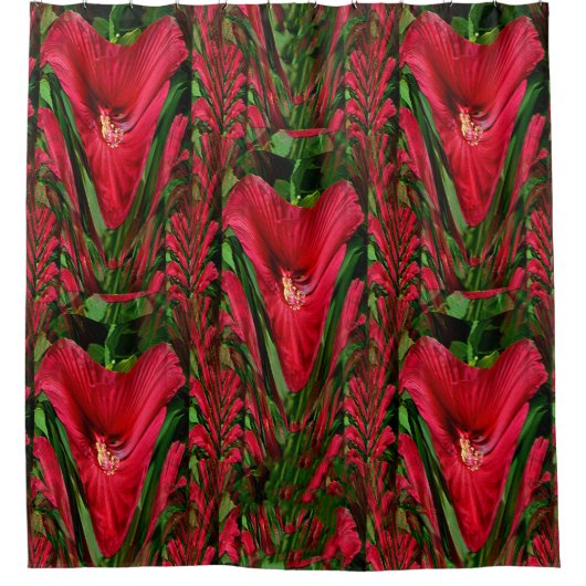 Jungle-Blume...... Duschvorhang (Vorderseite)