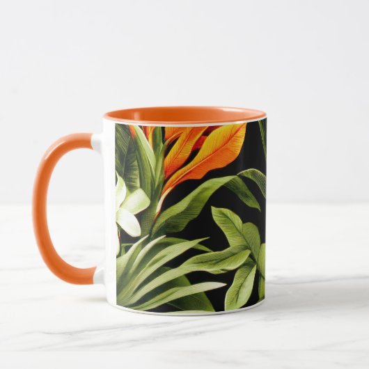 Jungle-Blume Tasse (Links)