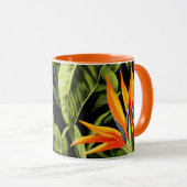 Jungle-Blume Tasse (VorderseiteRechts)