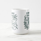 Jungle Boat Cruise, Themenpark, Minimalistisches D Kaffeetasse (Mittel)