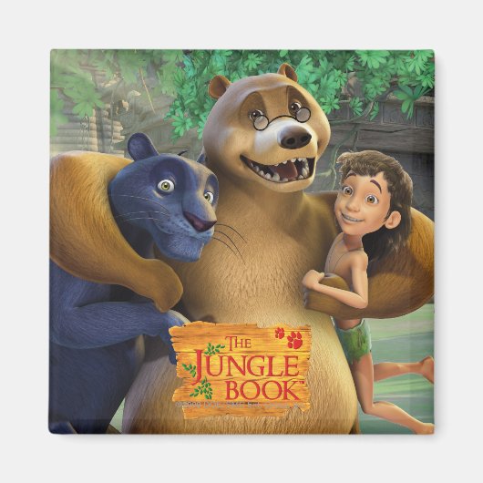 Jungle Book Group Shot 1 Magnet (Vorne)