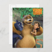 Jungle Book Group Shot 1 Postkarte (Vorne/Hinten)