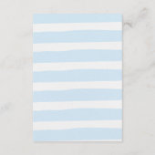 Jungle Book Request Card, Elephant Books for Baby Begleitkarte (Rückseite)