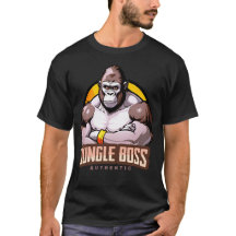 Jungle Boss - Funny Gorilla Grafik - Gorilla