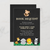 Jungle Bringen Sie eine Buchkarte mit, Safari Brin Begleitkarte (Vorne/Hinten)