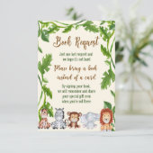 Jungle Bringen Sie eine Buchkarte mit, Safari Brin Begleitkarte (Stehend Vorderseite)