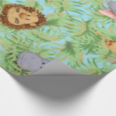 Jungle Budies Geschenkpapier (Ecke)