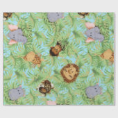 Jungle Budies Geschenkpapier (Flach)