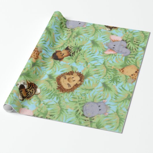 Jungle Budies Geschenkpapier (Ungerollt)