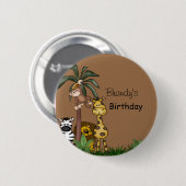 Jungle Button (Vorne & Hinten)