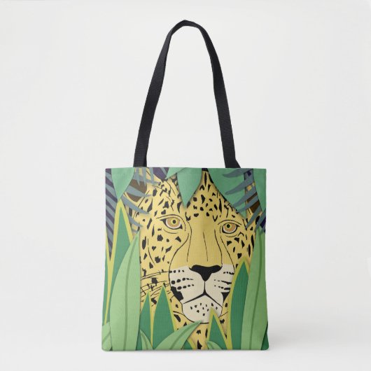 Jungle Cat #4 Tasche (Vorderseite)