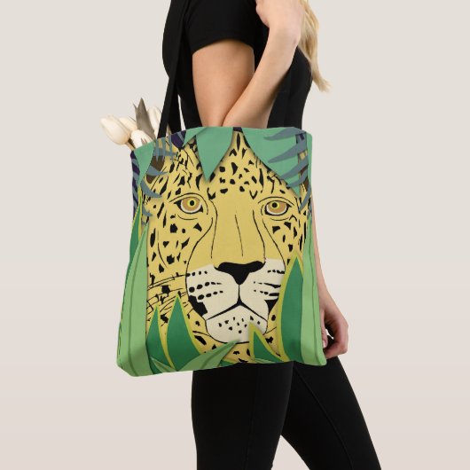 Jungle Cat #4 Tasche (Von Nahem)