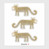 Jungle Cat Aufkleber (Blatt)