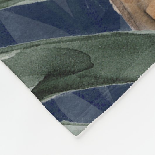 Jungle Cat - Cheetah Fleecedecke (Ecke)