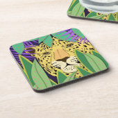 Jungle Cat Getränkeuntersetzer (Linke Seite)