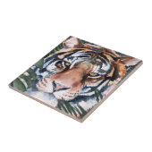 Jungle Cat - Tiger Fliese (Seite)