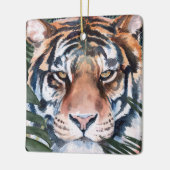 Jungle Cat - Tiger Keramikornament (Links)