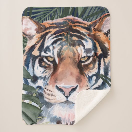 Jungle Cat - Tiger Sherpadecke (Vorderseite)