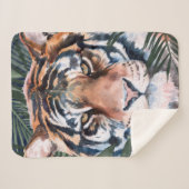 Jungle Cat - Tiger Sherpadecke (Vorderseite (Horizontal))