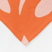 Jungle Collage I Fleecedecke (Ecke)