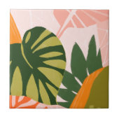 Jungle Collage I Fliese (Vorderseite)