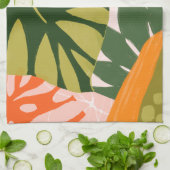 Jungle Collage I Geschirrtuch (Gefaltet)