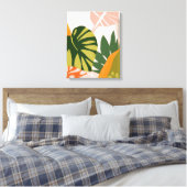Jungle Collage I Leinwanddruck (Insitu (Schlafzimmer))