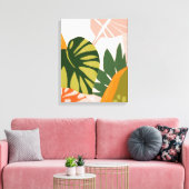 Jungle Collage I Leinwanddruck (Insitu (Wohnzimmer))