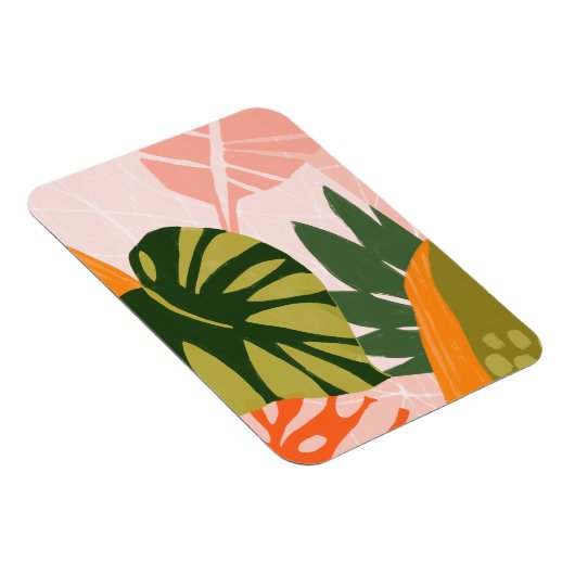 Jungle Collage I Magnet (Rechte Seite)