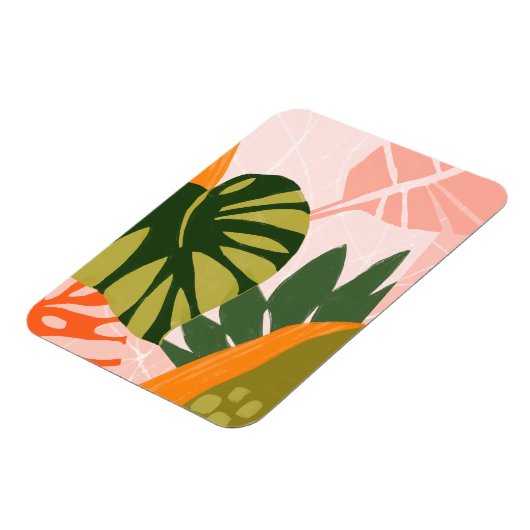 Jungle Collage I Magnet (Linke Seite)