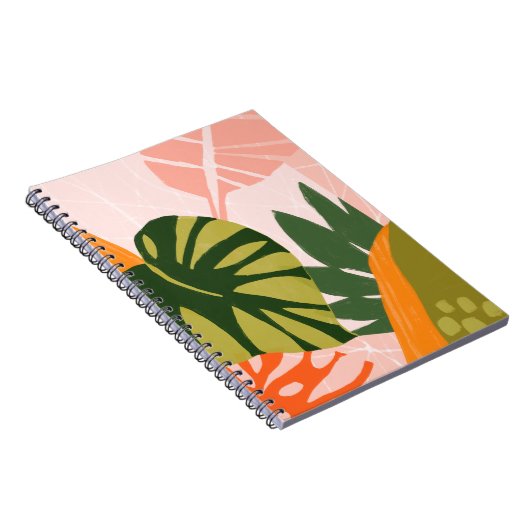 Jungle Collage I Notizblock (Rechte Seite)