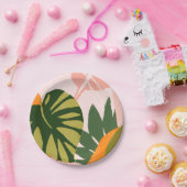 Jungle Collage I Pappteller (Party)