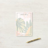 Jungle Collage I Post-it Klebezettel (Auf Schreibtisch)