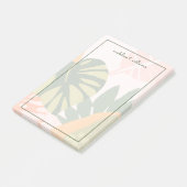 Jungle Collage I Post-it Klebezettel (angewinkelt)