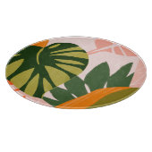 Jungle Collage I Schneidebrett (Ecke)