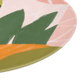 Jungle Collage I Schneidebrett (Ecke)