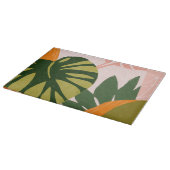 Jungle Collage I Schneidebrett (Ecke)
