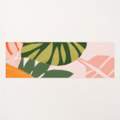 Jungle Collage I Yogamatte (Vorderseite (Horizontal))