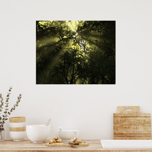 Jungle Complexation Poster (Küche)