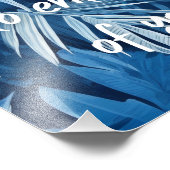 Jungle Design und motivierend Poster (Ecke)