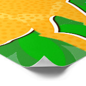 Jungle Dinosaurier Color Poster (Ecke)