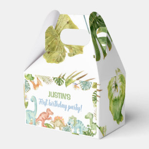 Jungle Dinosaurier Party Birthday Favor Box Geschenkschachtel