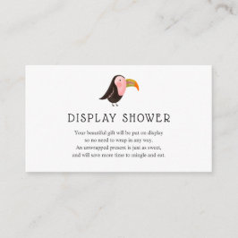 Jungle Display Babyduschkarte Begleitkarte