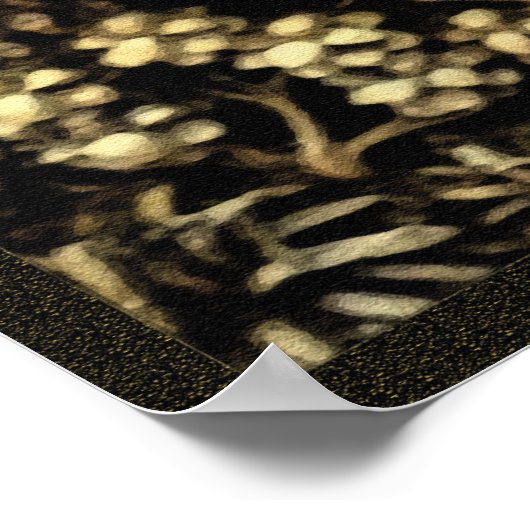 Jungle Elefanten 26 x 24 Poster (Ecke)