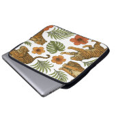 Jungle Elegance Laptopschutzhülle (Vorne Knopf)
