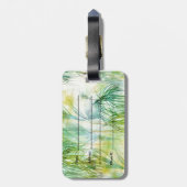 "Jungle Elephant" - Akryllische Gepäckmarke Gepäckanhänger (Rückseite vertikal)